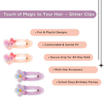 Load image into Gallery viewer, Hair Clips for Girls Pastel Purple & Pink Alligator Hair Pins Set of 4