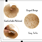 Load image into Gallery viewer, Radhu & Kabby Fascinator Hat for Girls/Women | Brown Hat with Polka Dot Veil, Mesh Bow | Hair Accessory for Weddings, Outings and Special Events