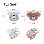Load image into Gallery viewer, Hair Claw Clips - Cute Animal Theme Set of 2