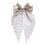 Load image into Gallery viewer, Radhu & Kabby Halloween Hair Bows for Women | Pumpkin & Bat Printed Hair Accessories