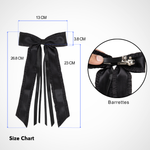 Load image into Gallery viewer, Radhu & Kabby Hair Bow For Women/Girls | Hair Ties for All Occasions | Fancy & Stylish Hair Accessories