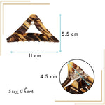 Load image into Gallery viewer, Radhu & Kabby Triangle Hair Clutcher Set for Women | Pack of 3 Marbled Claw Clips | Stylish Triangle Design for Strong Hold & Daily Use
