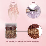 Load image into Gallery viewer, Radhu & Kabby Celebration Gift Hamper | Scrunchies, Hairbands, Bows & Clutchers Set | Stylish Hair Accessories Combo for Women & Girls