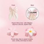 Load image into Gallery viewer, Radhu & Kabby Celebration Gift Hamper | Scrunchies, Hairbands, Bows & Clutchers Set | Stylish Hair Accessories Combo for Women & Girls