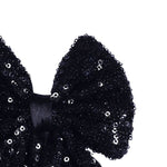 Load image into Gallery viewer, Handmade Hair Bow Clip for All Occasions Black Colour Set of 1