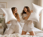 Load image into Gallery viewer, Radhu & Kabby Satin Pillow Covers with 3 Satin Scrunchies | Cool & Breathable Fabric with Zipper Closure | Standard Size 72 x 48 cm
