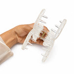 Load image into Gallery viewer, Radhu & Kabby Cute Bear Hair Claw Clip for Women | Premium Acrylic Hair Clutcher with Strong Grip for All Hair Types