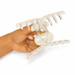 Load image into Gallery viewer, Radhu & Kabby Bear Theme Hair Claw Clip for Women | Acrylic Hair Clutcher with Strong Grip for All Hair Type | 1 Pc