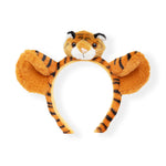 Load image into Gallery viewer, Tiger Ear Hairband Animal Headband for Dress-Up Fun Orange Colour One Piece
