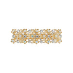 Load image into Gallery viewer, Golden Barrette with Stone Accents for Women One Piece