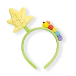 Load image into Gallery viewer, Hairband for Kids - Plush Caterpillar & Yellow Leaf Design 1 Piece
