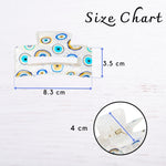 Load image into Gallery viewer, Stylish Evil Eye Hair Claws – Protective and Trendy Hair Accessories