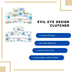 Load image into Gallery viewer, Stylish Evil Eye Hair Claws – Protective and Trendy Hair Accessories
