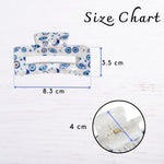 Load image into Gallery viewer, Stylish Evil Eye Hair Claws – Protective and Trendy Hair Accessories