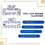 Load image into Gallery viewer, Stylish Evil Eye Hair Claws – Protective and Trendy Hair Accessories