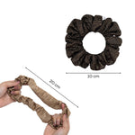 Load image into Gallery viewer, Radhu & Kabby Polyester Hair Scrunchies for Women | Set of 6 Elegant Neutral Shades | Hair Ties for Everyday & Special Occasions