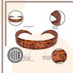 Load image into Gallery viewer, Radhu & Kabby Set of 3 Hairbands for Women | Leopard Print, Durable & Lightweight | Stylish Accessories for Casual, Party & Office Look