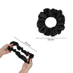 Load image into Gallery viewer, Radhu & Kabby Hair Scrunchies for Girls/Women | Set of 6 Elegant Neutral Shades | Hair Ties for Everyday & Special Occasions