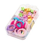Load image into Gallery viewer, Kids Hair Accessories Set - Hair Ties & Clips in a Box