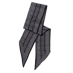 Load image into Gallery viewer, Monochrome Geometric Silk Scarf for Women | Elegant Neck Accessory