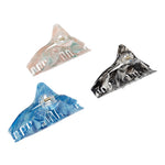 Load image into Gallery viewer, Radhu & Kabby Triangle Hair Claw Clip Set for Girls & Women | Pack of 3 Strong Grip & Durable Hair Clutchers