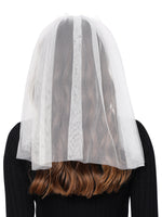 Load image into Gallery viewer, Floral White Veil Headband for Women Pack of 1