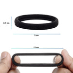 Load image into Gallery viewer, Rudhu & kabby Rubber Bands for Women & Girls | Strong Ponytail Holders for Thick & Thin Hair | Everyday Hair Accessories
