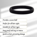 Load image into Gallery viewer, Rudhu & kabby Rubber Bands for Women & Girls | Strong Ponytail Holders for Thick & Thin Hair | Everyday Hair Accessories