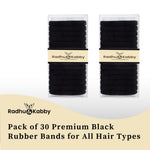 Load image into Gallery viewer, Rudhu & kabby Rubber Bands for Women & Girls | Strong Ponytail Holders for Thick & Thin Hair | Everyday Hair Accessories