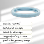 Load image into Gallery viewer, Radhu & Kabby Rubber Bands for Women & Girls | Strong Ponytail Holders for Thick & Thin Hair | Everyday Hair Accessories