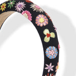 Load image into Gallery viewer, Radhu & Kabby Hand Embroidered Headband | Handcrafted Floral Hairband for Girls/Women