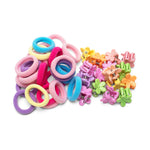 Load image into Gallery viewer, Kids Hair Accessories Set - Hair Ties & Clips in a Box