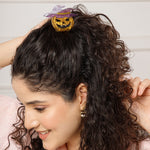 Load image into Gallery viewer, Halloween Pumpkin & Ghost Claw Clips Clutchers Set of 3