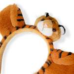 Load image into Gallery viewer, Tiger Ear Hairband Animal Headband for Dress-Up Fun Orange Colour One Piece
