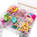 Load image into Gallery viewer, Colourful Hair Accessories for Kids - Mini Purse Set