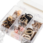 Load image into Gallery viewer, Hair Accessories Set for Kids in Mini Transparent Purse