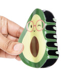 Load image into Gallery viewer, Quirky Fruit Hair Claw Clips – Pineapple, Avocado & Watermelon Set of 3