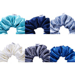 Load image into Gallery viewer, Satin Hair Scrunchies for Girls and Women Pack of 12