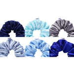 Load image into Gallery viewer, Satin Hair Scrunchies for Girls and Women Pack of 12
