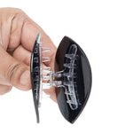 Load image into Gallery viewer, Set of 2 Evil Eye Decorative Claw Clips – Black & White Resin Accent