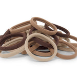 Load image into Gallery viewer, Radhu & Kabby Rubber Bands for Women & Girls | Strong Ponytail Holders for Thick & Thin Hair | Everyday Hair Accessories