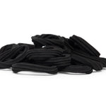 Load image into Gallery viewer, Radhu & Kabby Black Hair Ties Set | No-Damage Elastic Rubber Bands for Women & Girls