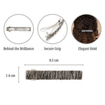Load image into Gallery viewer, Stylish Hair Barrette for Women | Elegant Non-Slip Metal Hair Clip - Durable & Chic Design - 1 Pc