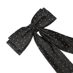 Load image into Gallery viewer, Radhu & Kabby Pack of 3 Sparkly Long Tail Hair Bows for Women & Girls