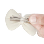 Load image into Gallery viewer, Radhu & Kabby Layered Bow Hair Clips for Girls & Women | Set of 3 Bows in Neutral Shades for Party & Daily Wear