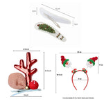 Load image into Gallery viewer, Radhu & Kabby Christmas Special Hair Accessories Box | Kids & Women Festive Styling Set