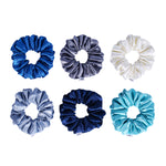 Load image into Gallery viewer, Satin Hair Scrunchies for Girls and Women Pack of 12