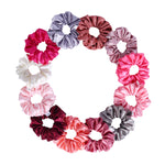 Load image into Gallery viewer, Satin Hair Scrunchies for Women and Girls Set of 12