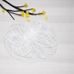 Load image into Gallery viewer, Radhu & Kabby Fascinator Hat for Girls/Women | Includes Alligator Clip & Headband | Hair Accessory for Weddings, Parties & Special Occasions