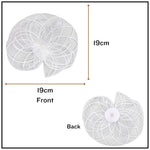 Load image into Gallery viewer, Radhu & Kabby Fascinator Hat for Girls/Women | Includes Alligator Clip & Headband | Hair Accessory for Weddings, Parties & Special Occasions